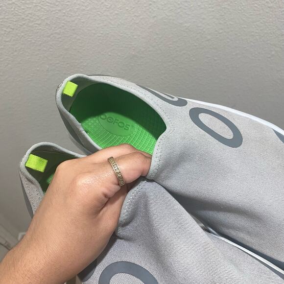 OOFOS OOmg Eezee Low (Men's) - Grey sz 10.5 - Picture 4 of 9